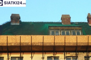 Siatki Limanowa - Zabezpieczenie elementu dachu siatkami dla terenów Limanowej