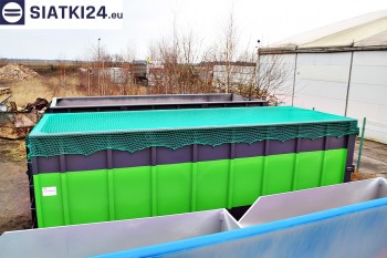Siatki Limanowa - Siatka przykrywająca na kontener - zabezpieczenie przewożonych ładunków dla terenów Limanowej