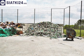 Siatki Limanowa - Siatka zabezpieczająca wysypisko śmieci dla terenów Limanowej